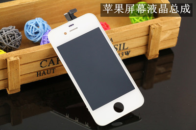 手機顯示屏-廠家直銷蘋果觸摸屏iPhone4/4液晶總成lcd顯示屏批發低價包郵.