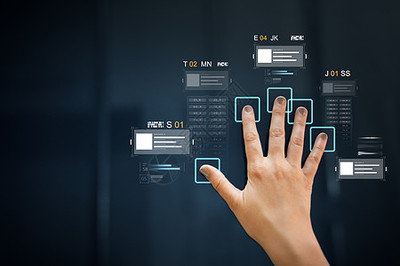 未來技術(shù) 手動掃描交互式觸摸屏的數(shù)據(jù)訪問